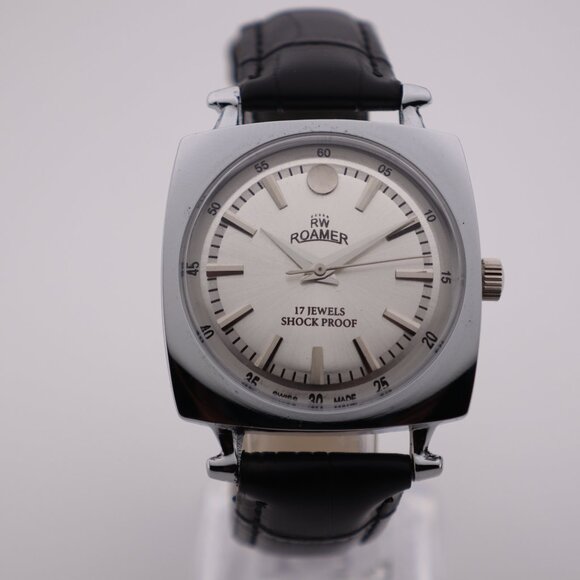 Vintage Roamer ST96 Watch – Swiss Made, 17 Jewels, Manual Wind, Stylish - Picture 4 of 8